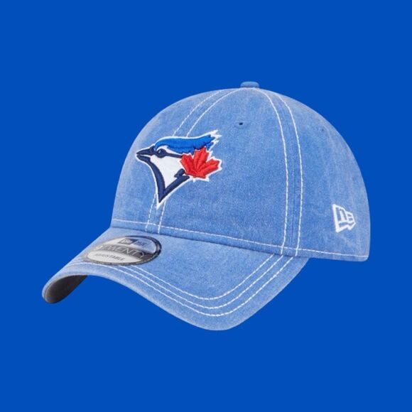 New Era Toronto Blue Jays Washed Contrast 9TWENTY Adjustable Back Hat Cap NEW - Picture 7 of 7